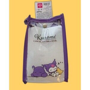 Kuromi sanrio transparent shoulder bag